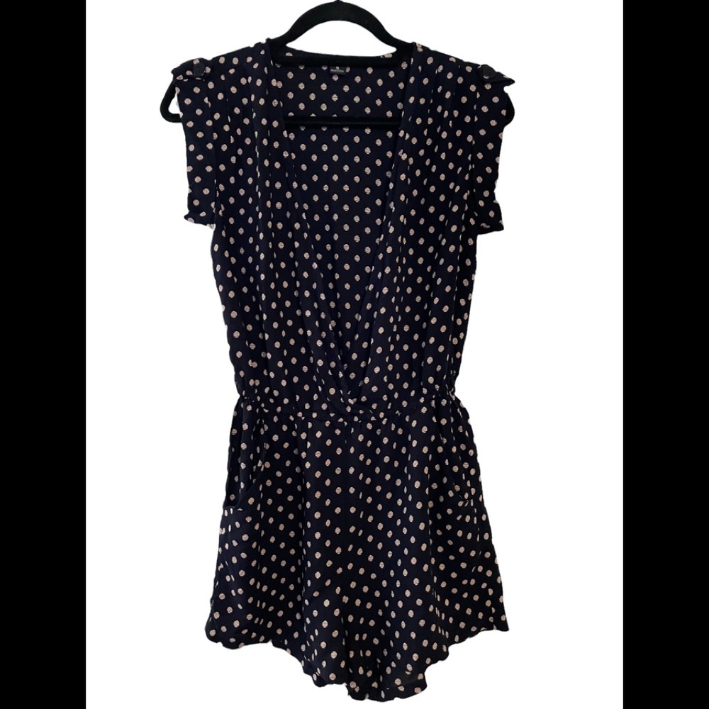 Plunge Neck Romper